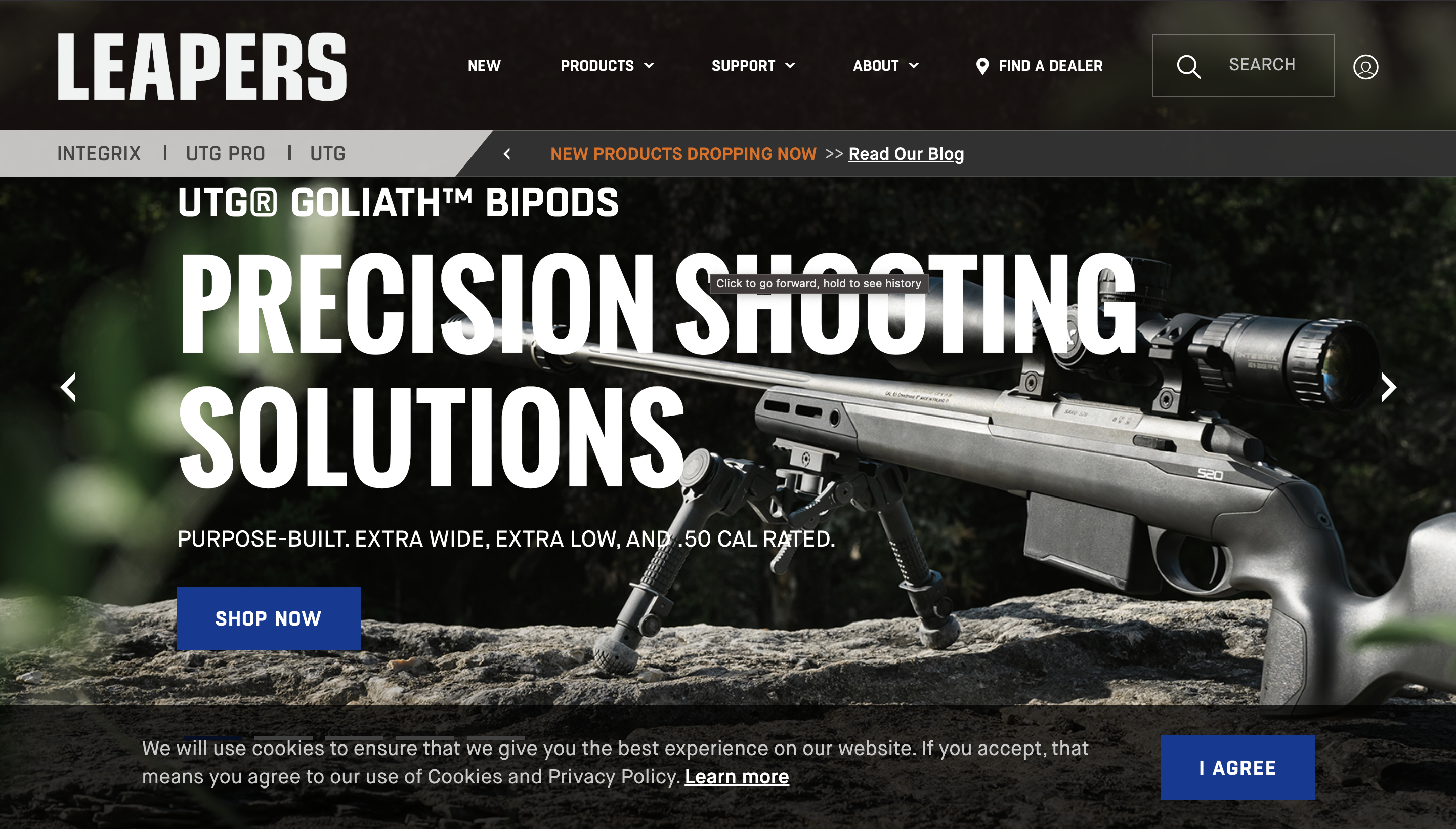 leapers website image